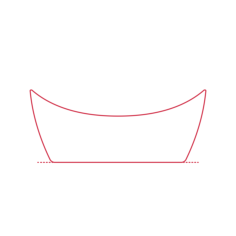 Objects Serving Bowls Ikea Skyn Serving Bowl 12 Inch Outline Drawing Svg Vector, Free Vectors File